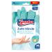 Spontex Gentle Hands nourishing household gloves with gentle almond oil made of natural rubber latex - size M 1 pair M Gentle Hands