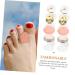 16 Pcs Silicone Gel Toe Separator & Finger Splitter Pedicure Kit - 2.1x1.6cm - As Shown - Buy Online on GoSupps.com