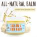 Grassfed Beauty Tallow & Emu Balm (Unscented) - 2 oz | Natural Moisturizer for Skin & Lip Care - Buy Online on GoSupps.com