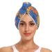 Pink Orange Blue Daisy Flower3 Hair Towel 2 Pack Super Absorbent Hair Drying Towel Quick Dry Hair Turbans Head Towel with Button Twisty Wrap for Women Girls