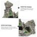 PIQIUQIU Aquarium Decoration Caves - 2 Piece Set | Ideal Accessories for Stunning Aquariums - Buy Online on GoSupps.com