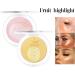 Highlighting Powder - Sculpting Illuminating Shimmer Makeup Powder 4 Shades for Multi-Use Eyes Cheeks Brows Lips 0.22OZ/9g (04#Banana) - Buy Online on GoSupps.com