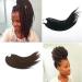 Coolbers 6 Packs Havana Mambo Twist Crochet Braids - 18 Inch Kanecalon Jumbo Twist Hair Extensions | Bulk 1B Color 6 Pieces - Buy Online on GoSupps.com