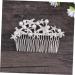 DOITOOL Tiara Wedding Hair Comb Pearl Hair Comb Bridal Headdress Wedding Headpiece Bride Alloy Hair Accessories - Buy Online on GoSupps.com