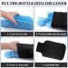 Buy 2 Pieces Knitted Hot Water Bottle Covers - Soft Winter Sweaters for Pain Relief & Therapy (Black) - Ideal for Cramps & Aches - Buy Online on GoSupps.com