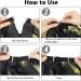 Buy Barber Cap Hairdressing Gown - Reusable Waterproof Hair Cutting Cape for Adults & Kids | Adjustable Collar Salon Apron - Buy Online on GoSupps.com