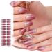 ANXPTIME Gel Nail Stickers Semi Cured Gel Nail Strips Professional Gel Nail Strips Full Wraps For Girls No Waiting Time No Nail Damage Uv Led Lamp Required Nail Decoration Bss0244 - Buy Online on GoSupps.com