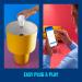 WiZ Connected Color B12 Smart WiFi Light Bulb | 2200K - 6500K + RGB 16 Million Colors | Works with Alexa, Google Assistant, Siri | No Hub Required | 1 Count - Buy Online on GoSupps.com
