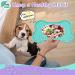 UPSKY Lick Mat 2 Pack for Dogs Cats - Slow Feeder & Anxiety Reducer - Bone-Shaped Treat Mat for Training - Ideal for Peanut Butter & Yogurt - Blue+Purple - Buy Online on GoSupps.com