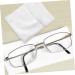 NOLITOY 8-Pcs Glasses Wipes | Reusable Eyeglass Cleaning Cloths & Lens Wipes | Fog-Free Screen Cleaners - 14.5x14cm - Buy Online on GoSupps.com