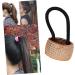 Beatifufu Hair Ties for Women Ponytail Holder Elastic Hair Ties Punk Hair Tie Goody Hair Ties Ponytail Tie Rhinestone Hair Bands for Women's Hair Fashion Hair Accessories Cuff Miss Hairpin - Buy Online on GoSupps.com