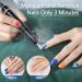 Professional Portable 40000RPM Nail Drill Machine for Acrylic Nails Black - Buy Online on GoSupps.com