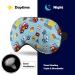 Cartoon Rescue Vehicles Sleep Mask | Soft Light-Blocking Blindfold for Women - Adjustable Traffic Car Eye Cover - Buy Online on GoSupps.com