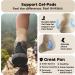 DR. BRACE Elite Adjustable Ankle Brace - Pain Relief & Support for Sprained Ankle & Plantar Fasciitis - XX-Large Beige - Buy Online on GoSupps.com