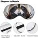 LynaRei Cute Raccoon Sleeping Mask - Adjustable Strap Eye Cover for Light Blocking (Style-3) - Buy Online on GoSupps.com