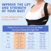 Focuswell Posture Corrector | Adjustable Back Brace for Women | Black S-M Size | Shoulder Neck Back Pain Relief Support - Buy Online on GoSupps.com