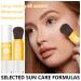Buy Sunscreen Setting Powder SPF 35 - Mineral Brush Powder for Oil Control & Natural Matte Finish | Lightweight Translucent Loose Powder for All Skin Types - Buy Online on GoSupps.com