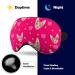 Love Sphynx Cat Face Sleep Mask - Adjustable Strap Blindfold for Sleeping and Travel - Buy Online on GoSupps.com