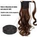 Hair Bun 22" Long Wavy Ponytail Lengthening Synthetic Curly Wraparound Ponytail Hair Extension Hair Clip Women Wig Curly Bun Hair Extension Hair Piece (Color : 03 Size : 22inches) 22inches 03 - Buy Online on GoSupps.com