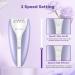 Quiet Wireless Facial Epilator for Women - 2 Speed Levels Effective Hair Removal for Face & Body - Bubba-EP10 - Buy Online on GoSupps.com