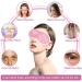 Cooling Eye Mask | Gel Pearl Cool Mask for Hot/Cold Therapy | Eye Relaxation & Sleep Aid | Reusable Pink Design - Buy Online on GoSupps.com