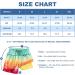 Cozople Men's Swim Trunks w/ Compression Liner - Quick Dry Lightweight Shorts - Rainbow Palm Tree - Large - Buy Online on GoSupps.com