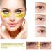 24k Gold Under Eye Patches - 60 Pcs Anti-Aging Eye Gels with Collagen & Hyaluronic Acid for Dark Circles Puffiness & Wrinkles - International Shipping Available - Buy Online on GoSupps.com