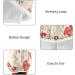 Red Wildflowers Hair Towel 2 Pack - Super Absorbent Quick Dry Hair Turbans for Women & Girls | Ideal for Fast Hair Drying & Stylish Wraps - Buy Online on GoSupps.com