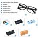 Cyxus Blue Light Filter Glasses - Anti-Blue Light No Prescription Needed Ideal for Screens - Buy Online on GoSupps.com