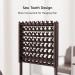Yumkfoi Wooden Braiding Hair Rack | 144 Pegs Hair Holder for Braiding | 2-Sided Standing Braid Rack with Wheels | Hair Separator Stand & Extension Holder - Buy Online on GoSupps.com