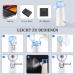 Portable Inhalator & Fuzzling Set - Noisy Inhalation Device for Kids & Adults - USB Type C Rechargeable - Blue - Buy Online on GoSupps.com