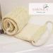 2-Sided Massage Belt - Organic Sisal & Cotton Back Scrubber for Body Peeling Back & Dry Massage | International Shipping Available - Buy Online on GoSupps.com