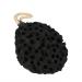 Qukaim Shower Bath Sponge Beauty Sponge Bath Ball Soft Body Shower Exfoliator Cleansing Scrubber 4 Colors Black