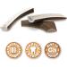 Arquivet Deer Antler for Dogs 100% Natural Dog Teething Ring Hypoallergenic Deer Antler Dog Teething Toy M (51-80 g) - Buy Online on GoSupps.com