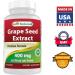 Best Naturals Grape Seed Extract 400 mg 60 Vcaps (60 Count (Pack of 2)) - Buy Online on GoSupps.com