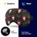Scary Evil Clown Faces Sleep Mask - Adjustable Strap Eye Cover for Blocking Light - Perfect for Sleeping, Travel, and Napping - Men and Women - Buy Online on GoSupps.com