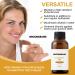 Groomarang Gum Oil - 100% Pure Botanical Oils (Extra Strength) | 15ml Pack of 2 for Healthy Skin & Hair - Buy Online on GoSupps.com