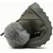 Yeeteepot Kids Winter Snow Boots - Baby Girls' & Boys' Warm Plush Booties, Anti-Slip Toddler Shoes, Size 7.5 UK, Grey - Buy Online on GoSupps.com