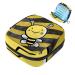 Portable women's binding-up bags menstrual cup pocket female menstrual pads bags for teenage girls tampons for the first period cute little bee black and yellow