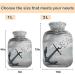 Buy Naanle Flying Birds Anchor 2L Transparent Hot Water Bottle - Large Size for Bed Hands & Feet Pain Relief | Heat & Cold Therapy - Buy Online on GoSupps.com