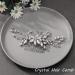 Unicra Crystal Wedding Hair Comb - Sparkly Rhinestone Bridal Headpiece for Women - A-Silver - Buy Online on GoSupps.com