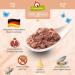 Granapet Delicatessen Calf Wet Cat Food - Cereal-Free No Sugar Additives High Meat Content & Quality Oils - 6 x 400g Pack - Buy Online on GoSupps.com