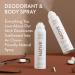Native Deodorant & Body Spray Contains Naturally Derived Ingredients | Deodorant for Women and Men All Day Odor Protection Aluminum and Hydrocarbon Propellant Free | Coconut & Vanilla - Buy Online on GoSupps.com
