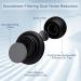 Ear Plugs for Sleeping Washable Reusable Noise Cancelling Ear Plugs for Concert Work Study & Noise Sensitivity 10 Silicone Ear Tips in XS/S/M/L/D with Transparent Mini Case 32dB Noise Reduction Black - Buy Online on GoSupps.com