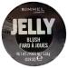 Rimmel London Jelly Blush Blusher Long-lasting and Water Based Bouncy Formula for Dewy Skin Look Berry Bounce 5.53g