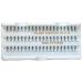 EMILYSTORES 12 Packs Eyelashes Natural Individual Plant Flare Medium 12mm Black Eye Extensions Lashes-Knotted
