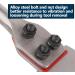 Vearter 4 x 12 SDS Plus Shank Electric Hammer Floor Scraper Chisel Drill Bit - Ideal for Tile, Brick, and Concrete Removal - Buy Online on GoSupps.com