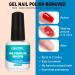 XIFEPFR Gel Nail Polish Remover Kit - Professional 2 Pack with Liquid Latex & Manicure Tools - Remove Gel Polish in 2-5 Minutes - Buy Online on GoSupps.com
