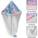 Unicorns Flying in Rainbow Sky Hair Drying Towels - Microfiber Hair Turbans for Curly Hair | 2 Pack for Women - Buy Online on GoSupps.com