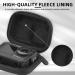 Brdrc Storage Pocket Case for DJI Osmo Action 4/3 | Mini-Hard Bowl Pocket & PU Travel Shell for GoPro 12/11/10/9 Accessories (Black) - International Shipping Available - Buy Online on GoSupps.com